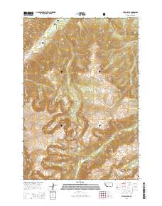 Sylvan Peak 2014 topographic map thumbnail