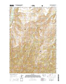 Ross Canyon 2014 topographic map thumbnail
