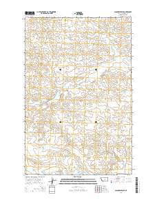 Sloan Reservoir 2014 topographic map thumbnail
