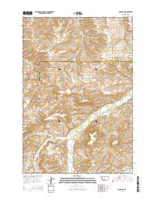 Roscoe NE 2014 topographic map thumbnail