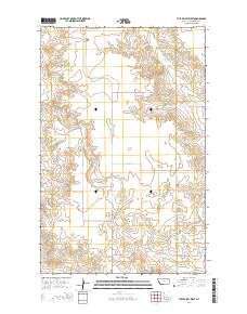 Tule Valley West 2014 topographic map thumbnail