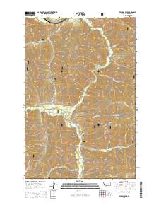 Williams Peak 2014 topographic map thumbnail