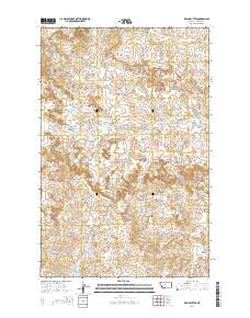 Willis Buttes 2014 topographic map thumbnail