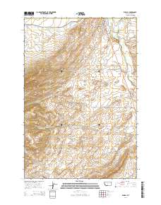 Wilsall 2014 topographic map thumbnail