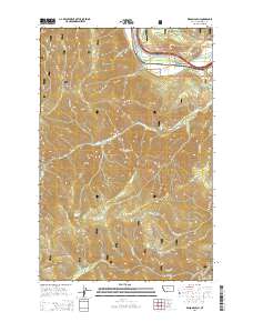 Wilson Gulch 2014 topographic map thumbnail