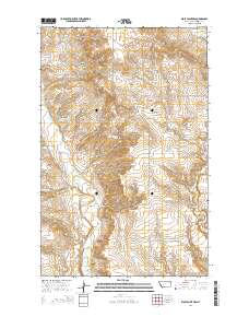 Wolf Point NW 2014 topographic map thumbnail