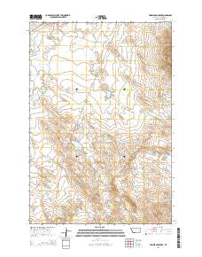 Prairie Dog Creek 2014 topographic map thumbnail