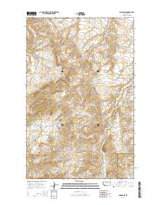 Shambo NE 2014 topographic map thumbnail