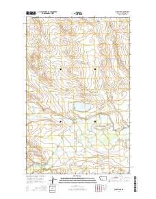 Sharp Lake 2014 topographic map thumbnail