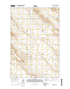 Sahara Hill SE 2014 topographic map thumbnail