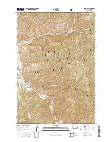 Robbins Gulch 2014 topographic map thumbnail
