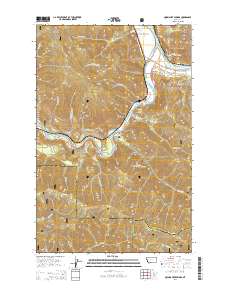 Quinns Hot Springs 2014 topographic map thumbnail