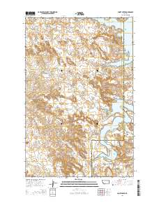Short Creek 2014 topographic map thumbnail