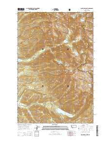 Saint Marys Lake 2014 topographic map thumbnail
