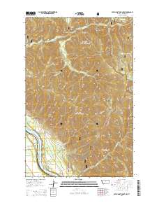 Seven Point Mountain 2014 topographic map thumbnail