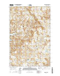 Sand Arroyo 2014 topographic map thumbnail