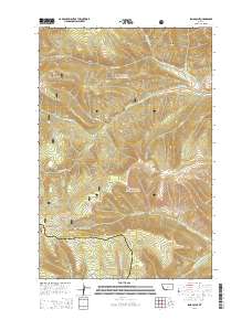 Sand Point 2014 topographic map thumbnail