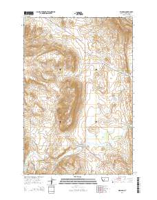 Ringling 2014 topographic map thumbnail