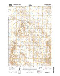 Sevenmile Creek 2014 topographic map thumbnail