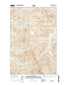 Sand Springs 2014 topographic map thumbnail