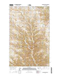 Sandpiper Reservoir 2014 topographic map thumbnail