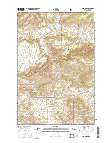 Sheep Mountain 2014 topographic map thumbnail