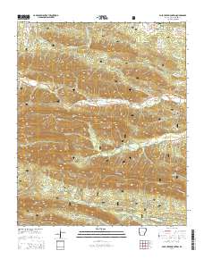 Polk Creek Mountain 2014 topographic map thumbnail