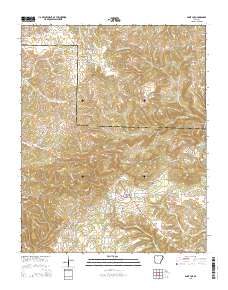 Saint Joe 2014 topographic map thumbnail