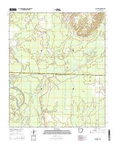Ouachita 2014 topographic map thumbnail