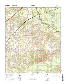 Prescott East 2014 topographic map thumbnail