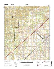 Prescott West 2014 topographic map thumbnail