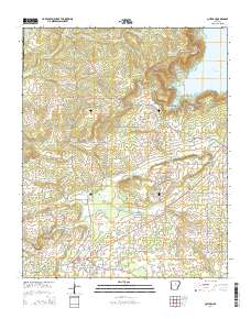 Quitman 2014 topographic map thumbnail
