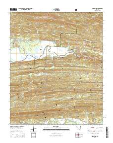 Nimrod Dam 2014 topographic map thumbnail
