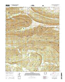 Peanut Mountain 2014 topographic map thumbnail