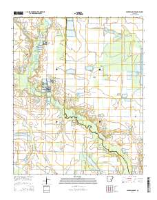 Parkers Corner 2014 topographic map thumbnail