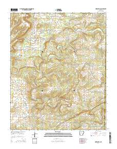 Morganton 2014 topographic map thumbnail