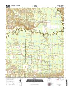Piney Grove 2014 topographic map thumbnail