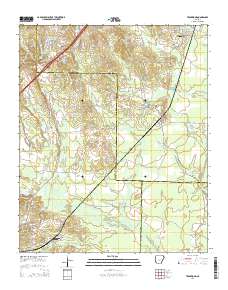 Traskwood 2014 topographic map thumbnail