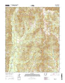 Tulip 2014 topographic map thumbnail