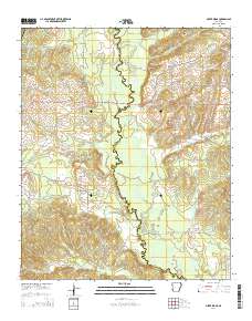 Silver Ridge 2014 topographic map thumbnail