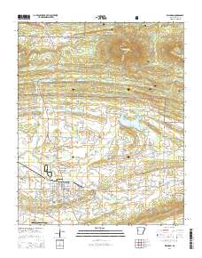 Waldron 2014 topographic map thumbnail