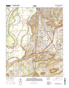 South Fort Smith 2014 topographic map thumbnail