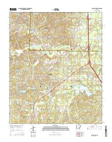 Spring Lake 2014 topographic map thumbnail