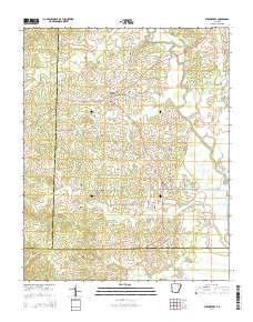 Strawberry 2014 topographic map thumbnail