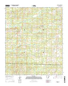 Ladelle 2014 topographic map thumbnail
