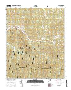Pettigrew 2014 topographic map thumbnail
