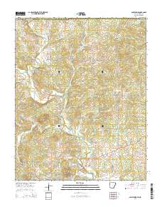 Salem Knob 2014 topographic map thumbnail
