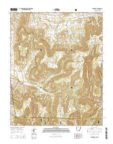 Evansville 2014 topographic map thumbnail