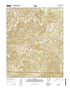 Elizabeth 2014 topographic map thumbnail