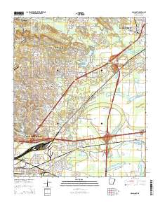 McAlmont 2014 topographic map thumbnail